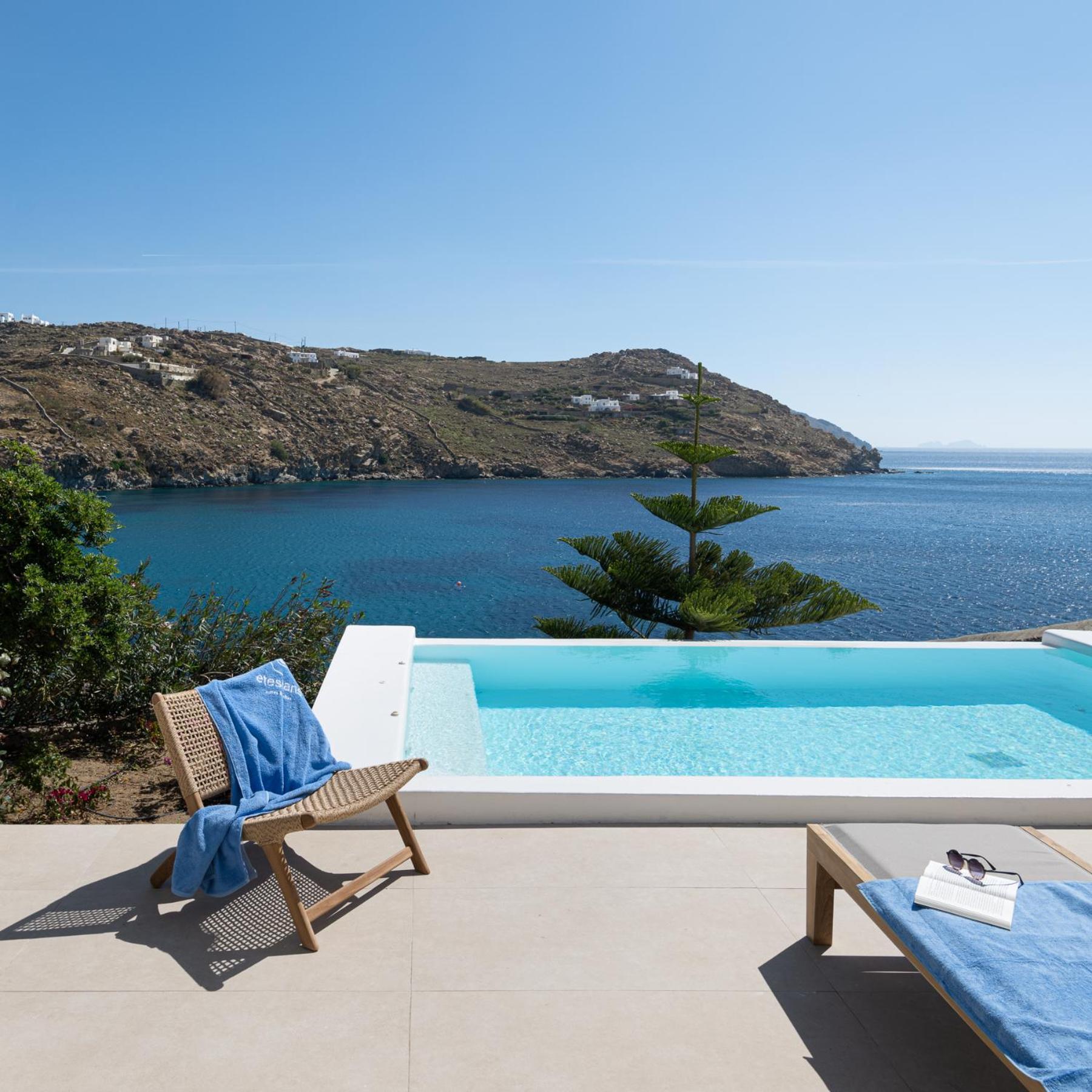 Etesians Suites & Villas Super Paradise Beach  Exterior photo